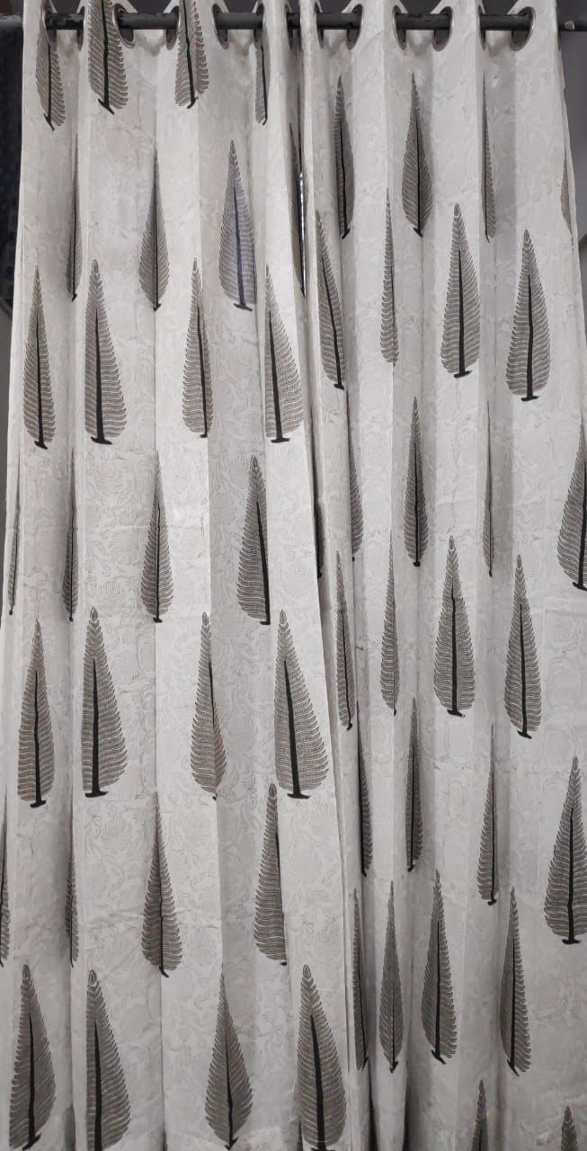 Traditional Indian Block Print Curtains for Home